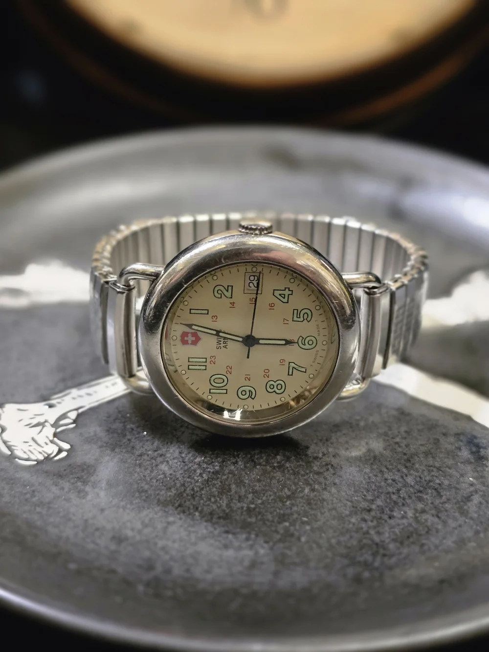 Victorinox Swiss Army Calvary  Watch with Cream Dial (37mm)